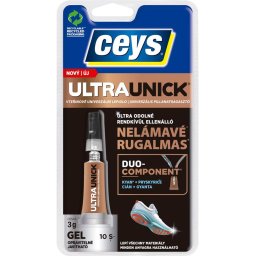 Adeziv instant Ceys Ultraunick gel flexibil, rezistent la socuri, 3 g