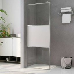 Paravan de dus walk-in, 80 x 195 cm, sticla ESG semi-mata GartenMobel Dekor