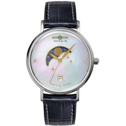 Zeppelin Zeppelin 7133-3 Ladies Watch Luna Moon Phase 36mm 5ATM 7133-3
