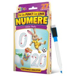 De la punct la linie: Numere. 27 de cartonase educative - Inesa Tautu