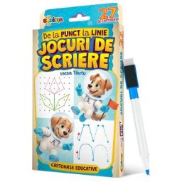De la punct la linie: Jocuri de scriere. 27 de cartonase educative - Inesa Tautu