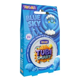 Plastilina creativa inteligenta tubi smart - blue sky, 50 g