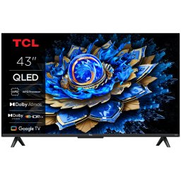 Televizor TCL QLED 43T69C | 108 cm, Smart Google TV, 4K Ultra HD, (Model 2025)