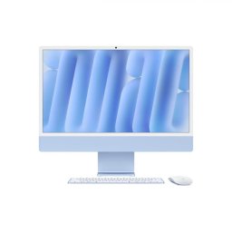 Apple iMAC 24" Retina 4.5k/ Apple M4 (CPU 10-core | GPU 10-core, Neural Engine16-core)/16GB/512GB - Blue - INT KB (2024)