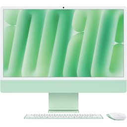 Apple iMAC 24" Retina 4.5k/ Apple M4 (CPU 8-core | GPU 8-core, Neural Engine16-core)/16GB/1TB - Green - INT KB (2024) (Cto from MWUE3RO/A)