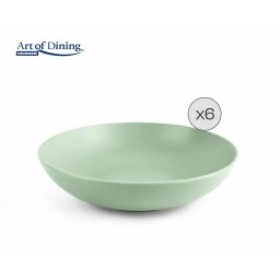 Set Farfurii Adanci Heinner HR-WDF-Y20A6 | 6 bucati, Ceramica, 20cm, Yvonne