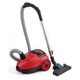 Aspirator cu Sac Heinner HVC-VB750RD | 750W, Rosu, 3L, Filtru HEPA