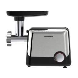 Masina de tocat Heinner HMG-2100BKS3 | 2100W, DualSteel, Negru