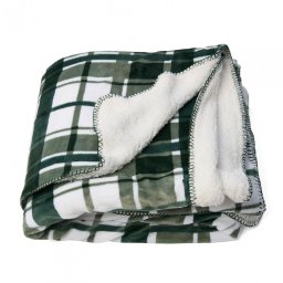 Patura Heinner HR-BLKSHP220-GREEN | 200x220 cm, Blanita, Carouri, Verde