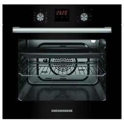 Cuptor Incorporabil Heinner HBO-S569LDTGC-GBK | 56L, Gaz, Grill Electric, Negru, 59.5x56.5x59.5cm