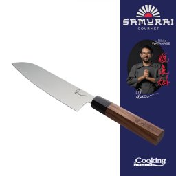 Cutit Santoku Heinner HR-EVI-R18 | 18 cm, Samurai Gourmet, Rikito Watanabe