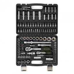 Trusa Scule Heinner CTSM011 | 108 Piese, 1/4" & 1/2", CR-V
