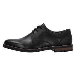Pantofi barbati, Rieker, 13510-00-Negru, casual, piele naturala, cu toc, negru (Marime: 44)