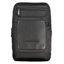 PIQUADRO MEN'S SHOULDER BAG BLACK