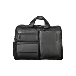 Servietă Piquadro bărbătească neagră