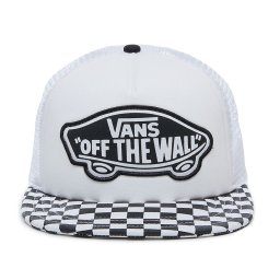 Vans, Sapca trucker Beach Alb/Negru