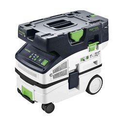 Festool - CLEANTEC CTLC MINI I-Basic - Aspirator particule umed-uscate fara acumulatori si incarcator, Li-Ion, 36 V, - Ah, 190 mbar