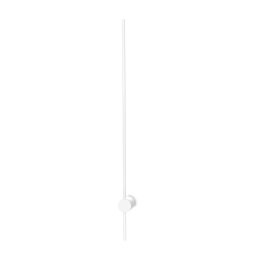 Aplică minimalistă Essence, LED 17W lumină caldă indirectă, L:124 cm H:7 cm, aluminiu alb mat