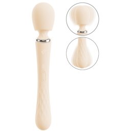 beau coeur Taviro Big Wand Massager White
