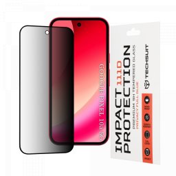 Folie de protectie Ecran Privacy Techsuit pentru Google Pixel 10a, Sticla Securizata, Full Glue, 111D