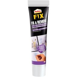 Adeziv de montaj Pattex Fix & Remove, removabil, rezistenta 6 kg