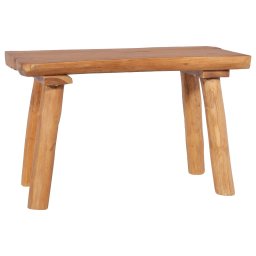 Banca de gradina, 80 cm, lemn masiv de tec GartenMobel Dekor