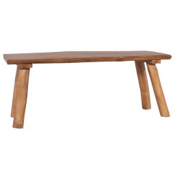 Banca de gradina, 120 cm, lemn masiv de tec GartenMobel Dekor