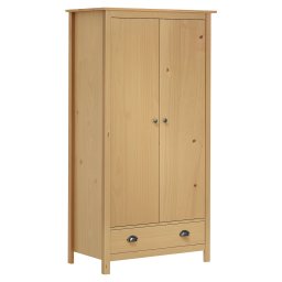 Sifonier cu 2 usi Hill, 89x50x170 cm, lemn masiv de pin GartenMobel Dekor
