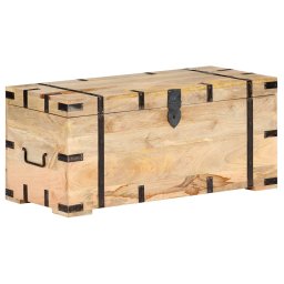 Cufar, 90 x 40 x 40 cm, lemn masiv de mango GartenMobel Dekor