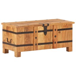 Cufar, 90 x 40 x 40 cm, lemn masiv de acacia GartenMobel Dekor
