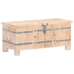 Cufar, 90 x 40 x 40 cm, lemn masiv de acacia GartenMobel Dekor