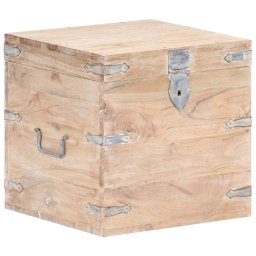 Cufar, 40x40x40 cm, lemn masiv de acacia GartenMobel Dekor