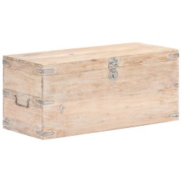 Cufar, 90 x 40 x 40 cm, lemn masiv de acacia GartenMobel Dekor