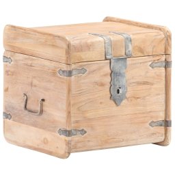 Cufar, 40x40x40 cm, lemn masiv de acacia GartenMobel Dekor