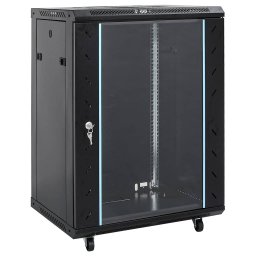 Dulap de retea 15U cu picioare pivotante 19" IP20 60x45x86 cm GartenMobel Dekor