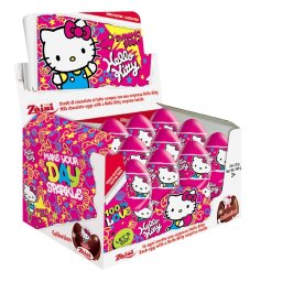 Ou Ciocolata ZAINI, cu surprize Hello Kitty, 24 X 20 g