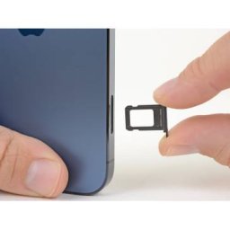 Suport SIM Apple iPhone 12 Pro Max Negru Service Pack