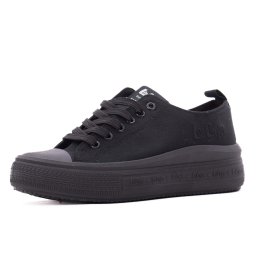 Pantofi dama sport din piele ecologica, Lee Cooper OBUWIE LCW-26-44-4484L, negru