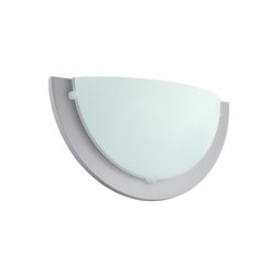 Eglo 181327 - Aplica de perete ICEBERG 1xE27/60W/230V argintie