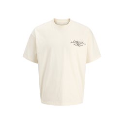 JACK & JONES T-Shirt Jcodust Script Back Ss Crew Neck 12292982 11-0106 TCX sweet corn