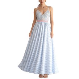 MADAME SHOU SHOU Rochie Cove blue