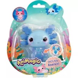 Let’s Glo Axolotl: Prietenul tău acvatic - albastru