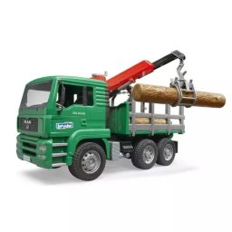 Bruder: Transportor de bușteni MAN - 49 cm