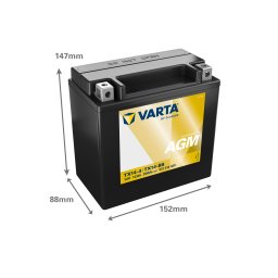 Baterie Moto AGM 12V 12Ah Varta Powersports TX14-4 / 512014020