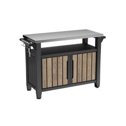 Masa cu spatiu depozitare si blat de lucru pentru gratar Unity XL Storage Keter Ashwood KT263919