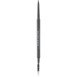 MUA Makeup Academy Brow Define creion sprâncene precise cu pensula culoare Grey 0.05 g