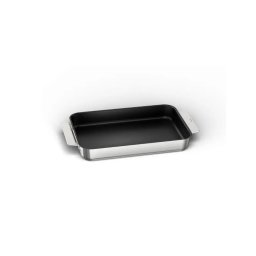 HEZ9FF010 Tavă cu mânere BOSCH Pro Induction Flex Pan, Din oțel inoxidabil, 3 straturi antiadezive, Până la 220°C, Bază 35x22cm, G2.5kg, Pentru inducție
