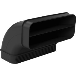 Canal plat, 90 °, vertical L HEZ9VDSB2