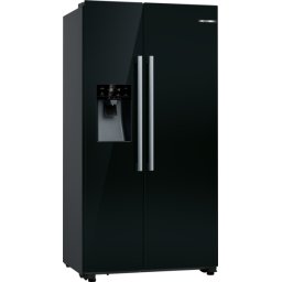 Side by Side KAD93ABEP American Total No Frost Seria 6, Negru