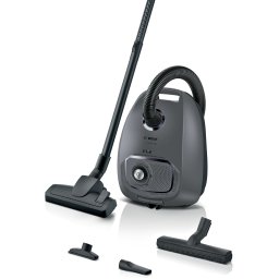 Aspirator cu sac BGL41GR3H Seria 4, Graphite